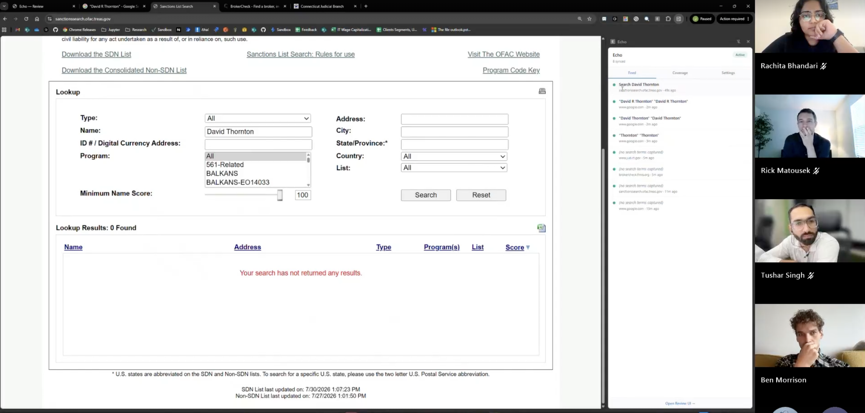Walking stakeholders through the plugin proof of concept